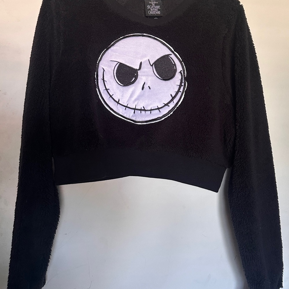 Disney Black and White Nightmare Before Christmas Label